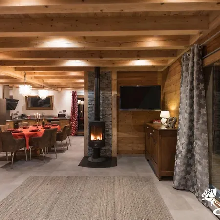 Familial 9 Personnes Avec Sauna Privatif Et Piscine Naturelle - Le Domaine Des Fleurs Σαλέ
