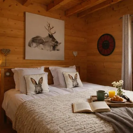 Familial 9 Personnes Avec Sauna Privatif Et Piscine Naturelle - Le Domaine Des Fleurs Σαλέ *
