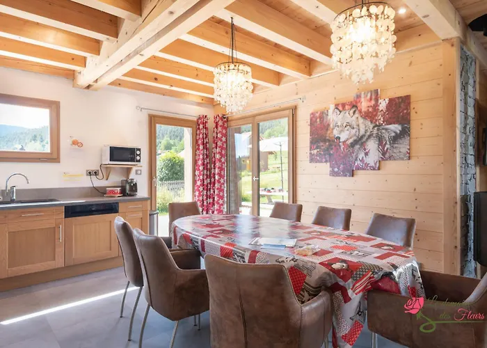 Chalet La Reine Des Pres Sauna Piscine Le Domaine Des Fleurs Gerardmer